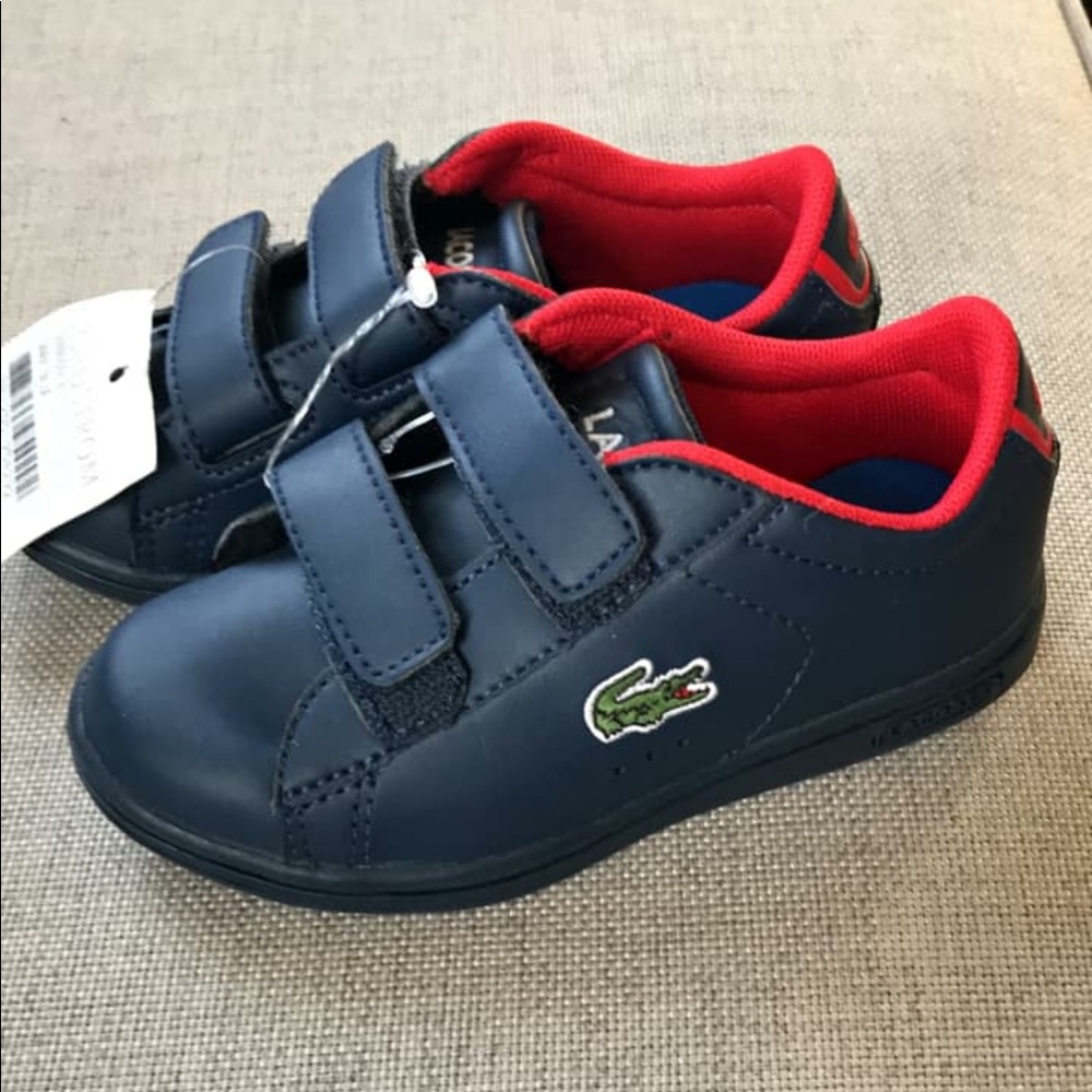 Brand New!  Lacoste brand navy Shoes 6.5